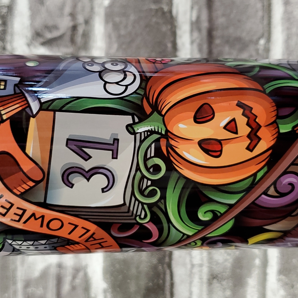 Halloween Favorite Things Stainless Steel Tumbler 20oz Sublimated RTS - Picture 5 of 7
